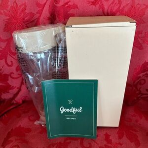 Press and Go 16 oz Iced Tea Goodful Tumbler with matching gift box